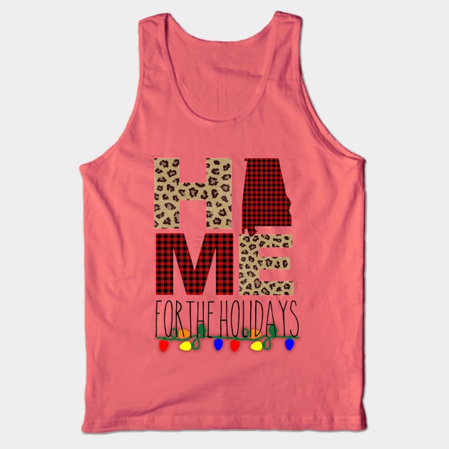 home for the holidays Tank Top by theplaidplatypusco